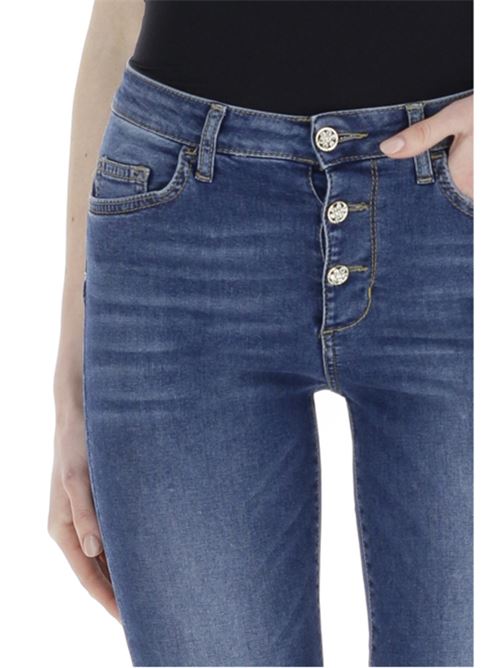 Five-pocket jeans in cotton blend Liu Jo | UA2040DS004.78263